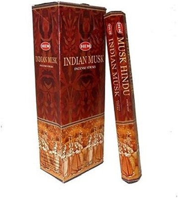 Hem Indian Hindu Moschus Warm Deep Spicy Räucherstäbchen Warm Duftstäbchen