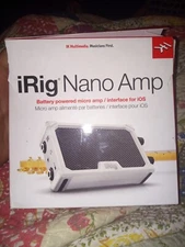 IK Multimedia iRig Nano Amp Mobile Micro Guitar Amp and smartphone interface