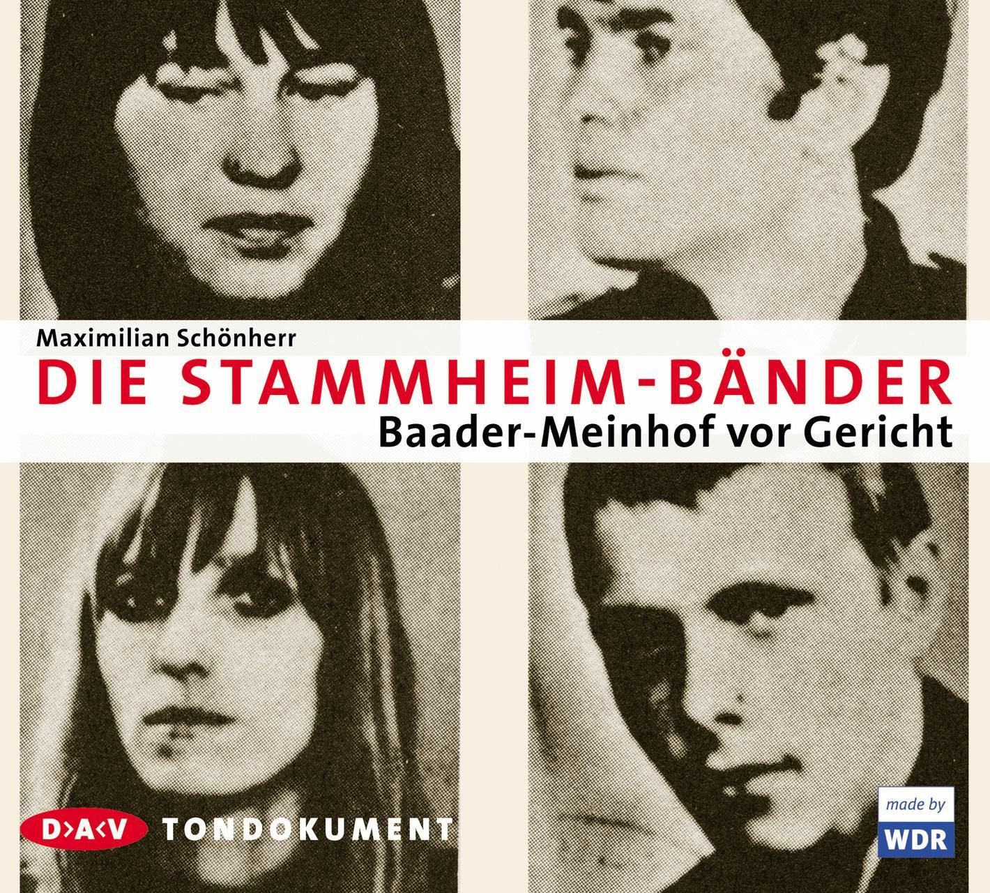 Maximilian Schönherr / Die Stammheim-bänder, Audio-cd / 9783898137867