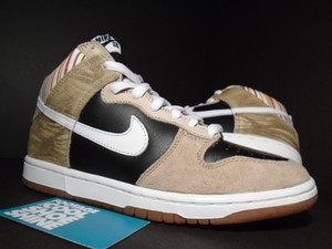 2006 Nike Dunk High Premium SB PAUL ULRICH BLACK WHITE BROWN GUM 313171-011 5.5 | eBay
