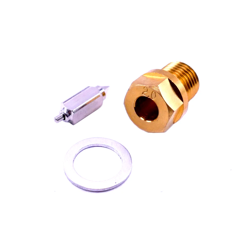 Carburateur Pointeau Siège pour Kawasaki Kd Km 100 Kd 80 Ke 100 Kh 250 S1 250 - Photo 1/1