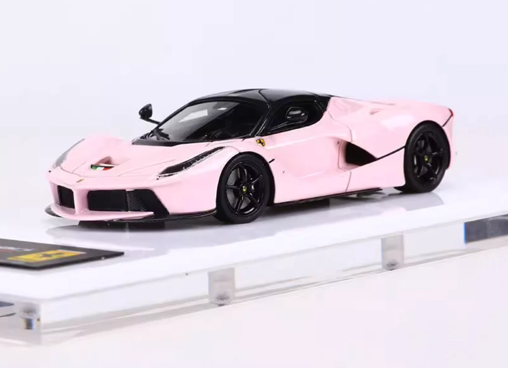 1/64 DMH ラフェラーリ Laferrari aperta 999大限定 DMH 1:64 Black Full Carbon Laferrari Aperta Sports Model