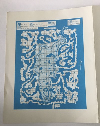 Set 2-AD&D 1981 Against the Giants G1-2-3 Map Only & The Cave Of Time Adventure - Picture 4 of 16