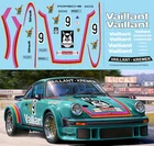 1/12 Decals for Porsche 934 Vaillant Kremer N 9 NURBURGRING 1976 TBD501