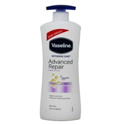 16,00 /L - 3x Vaseline Intensivpflege Body Lotion - Advanced Repair - 600ml