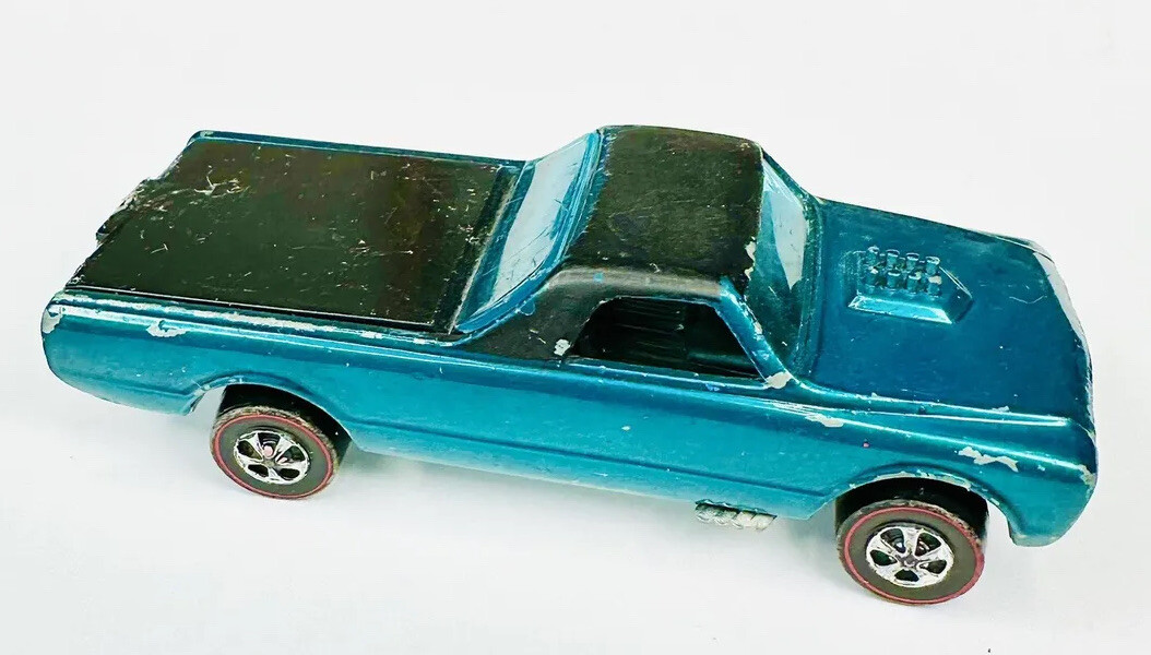 Hot Wheels Redline 1967 Custom Fleetside Aqua HK | eBay