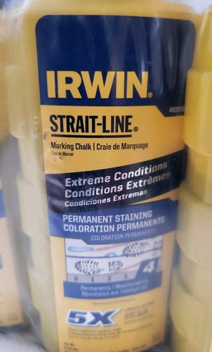 IRWIN 4935518 Strait-Line Blue Of Level 1 Marking Chalk 8 oz. ( Case Of 24) - Picture 3 of 5