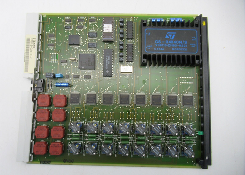 Modulo Linea Stazione SIEMENS SIUX S30810-Q2233-X000 / S30810-Q2233-X000-4 - Usato In Buono Stato