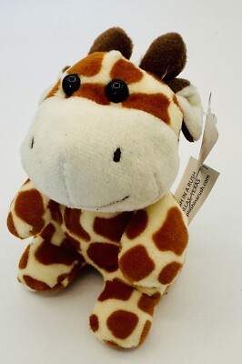 Plush in a Rush Giraffe 5  Tall Soft & Cuddly Dasha Designs Tx NWT