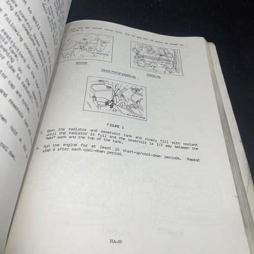 1987 Technical Bulletins Book for Nissan - Afbeelding 5 van 5