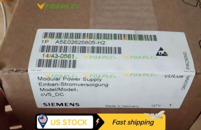 New In Box SIEMENS A5E02625805-H2 Industrial Computer Power Supply A5E02625805H2
