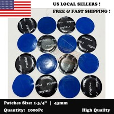 1000 Pieces Radial Repair Round Tire Patch Small 1-34 - 43mm Superior Quality 1000 Pieces Radial Repair Round Tire Patch Small 1-34 - 43mm Superior Quality