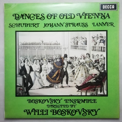 Decca LP SXL 6344 WB ED3: Dances of Old Vienna / Willi Boskovsky - Picture 2 of 4