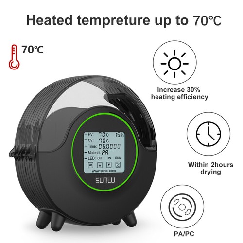 SUNLU Update S2 Filament Dryer, 360° Surround Heating During 3D Printing - Picture 20 of 21