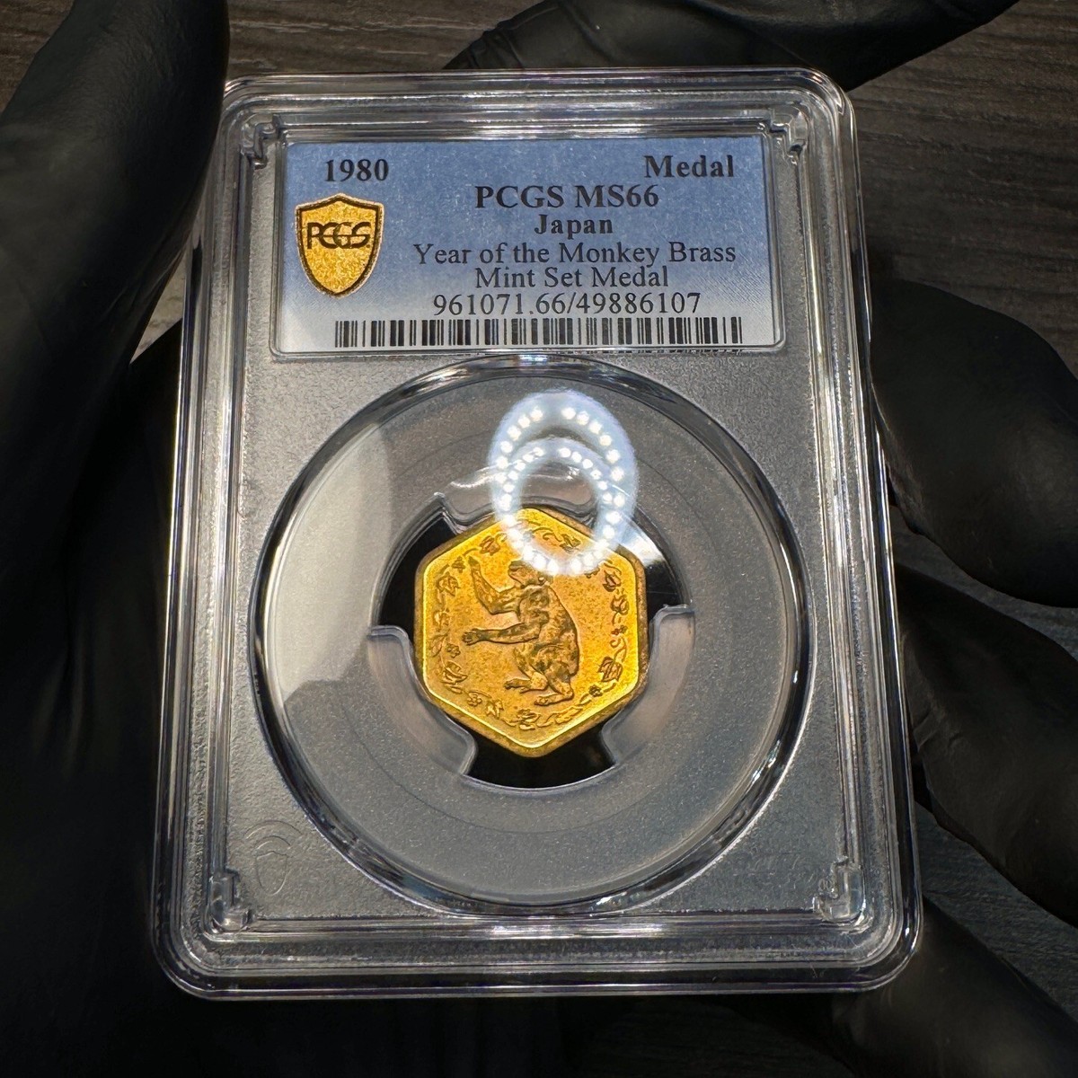 アイルランド・3ペンス硬貨☆1968年／未使用／ウサギ／PCGS MS66／ アイルランド・3ペンス硬貨☆1968年／未使用／ウサギ／PCGS MS66／
