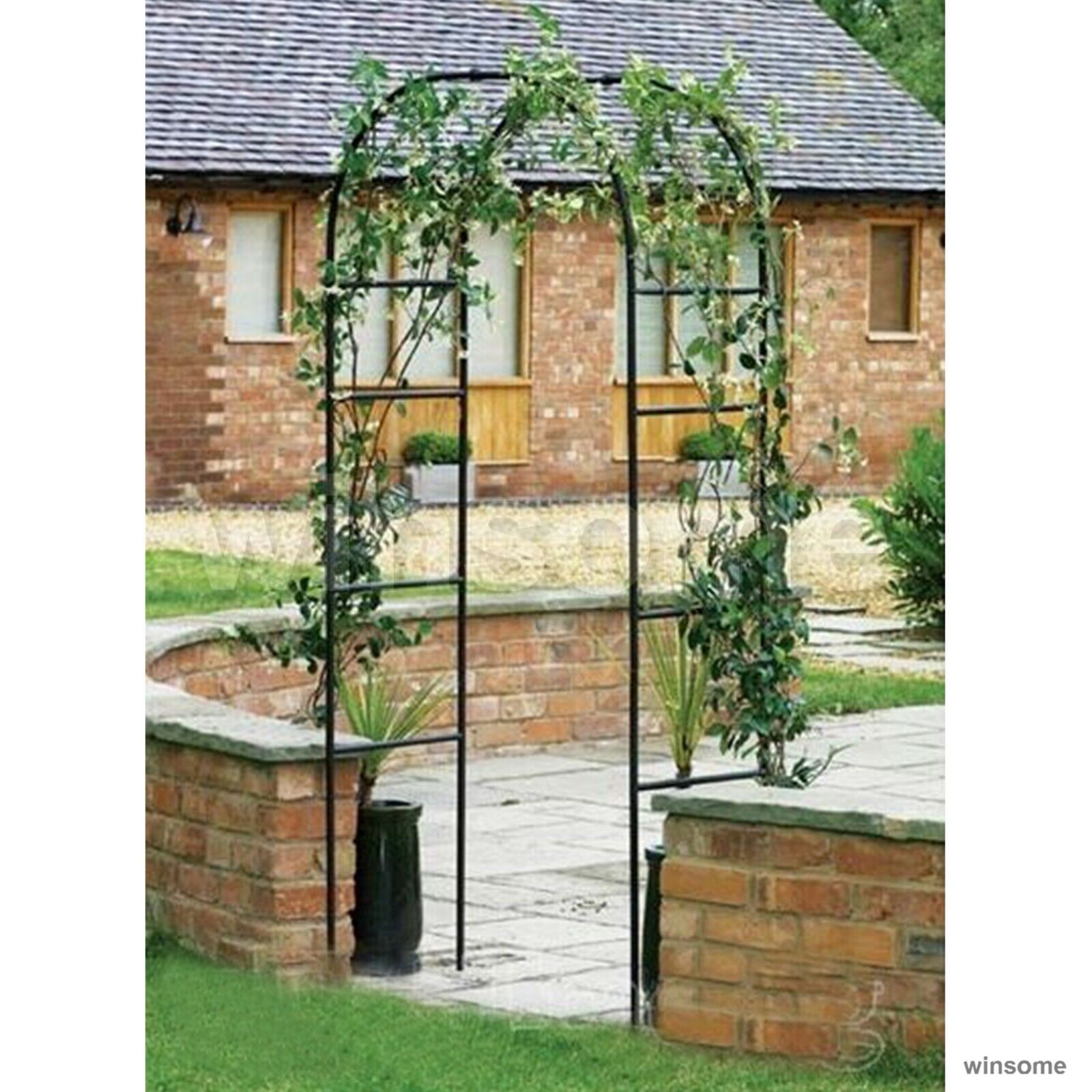 Garden Arch Roses Ivy Flowers Stee Max 68% OFF Trailing Climbing Plant Las Vegas Mall Metal
