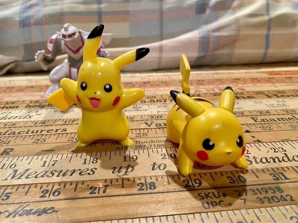 7 Pokémon Toy Figures. Hoops, Talonflame, Absol, Palkia & 3 Pikachu. eBay