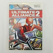 Marvel: Ultimate Alliance 2 (Nintendo Wii, 2009) Case and Game Only