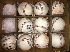 Adam Wainwright St. Louis Cardinals Game Used  Actual 1 Hitter Baseball MLB HOLO