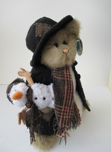 The Bearington Collection Peluche Frosty & Snowbear, Vintage, Stile: 1345 - Foto 2 di 5