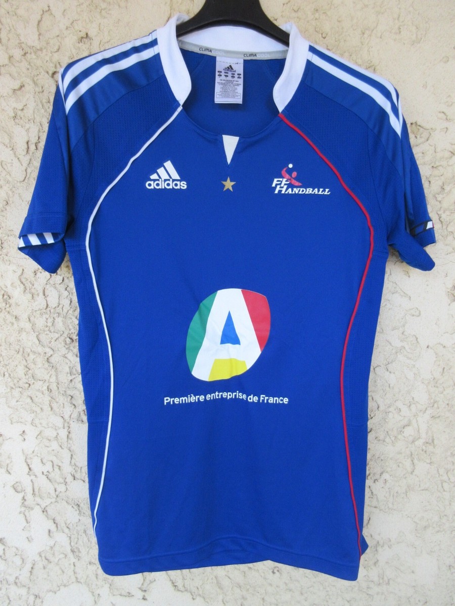 Maillot handball équipe de FRANCE féminine ADIDAS home shirt F 44