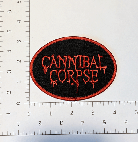 CANNIBAL CORPSE (Oval Logo) Patch - Picture 2 of 2