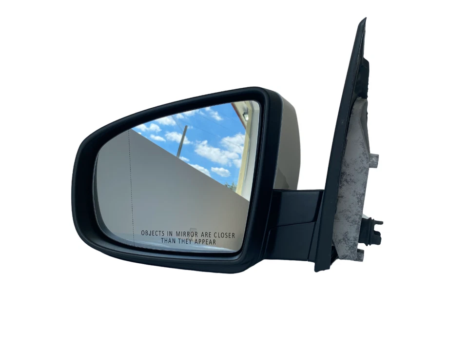 #169 ESPELHO DE MOTORISTA ESQUERDO BRANCO PARA BMW X5 2007 2008 2009 2010 2011 2012 2013 - Imagem 3 de 4