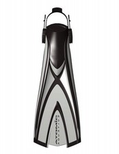 Atomic Aquatics X1 Fin Open Heel All Sizes for Scuba Snorkeling Silver