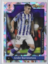 2021-22 Topps Merlin Chrome UCL Ander Barrenetxea Atomic Refractor #/250