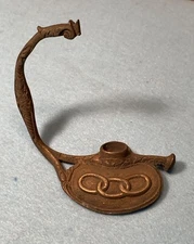 Antique ODD FELLOWS  Fraternal Sword Guard MC LILLEY New Old Stock * 3 Rings