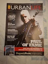 Urban Life Magaine Manchester. Paul Weller On The Front Cover 2010