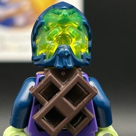 LEGO BRAND Ghost Ninja Hackler njo144 NINJAGO MINIFIGURE with weapons 70736+