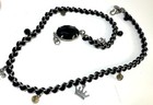 Vintage Lot 4 Cookie Lee  Gold Silver Bead  Dangle Pendant Necklaces — photo 3