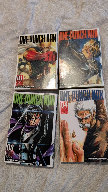 One Punch Man Yusuke Murata Manga Vol 1-4 (ENGLISH)