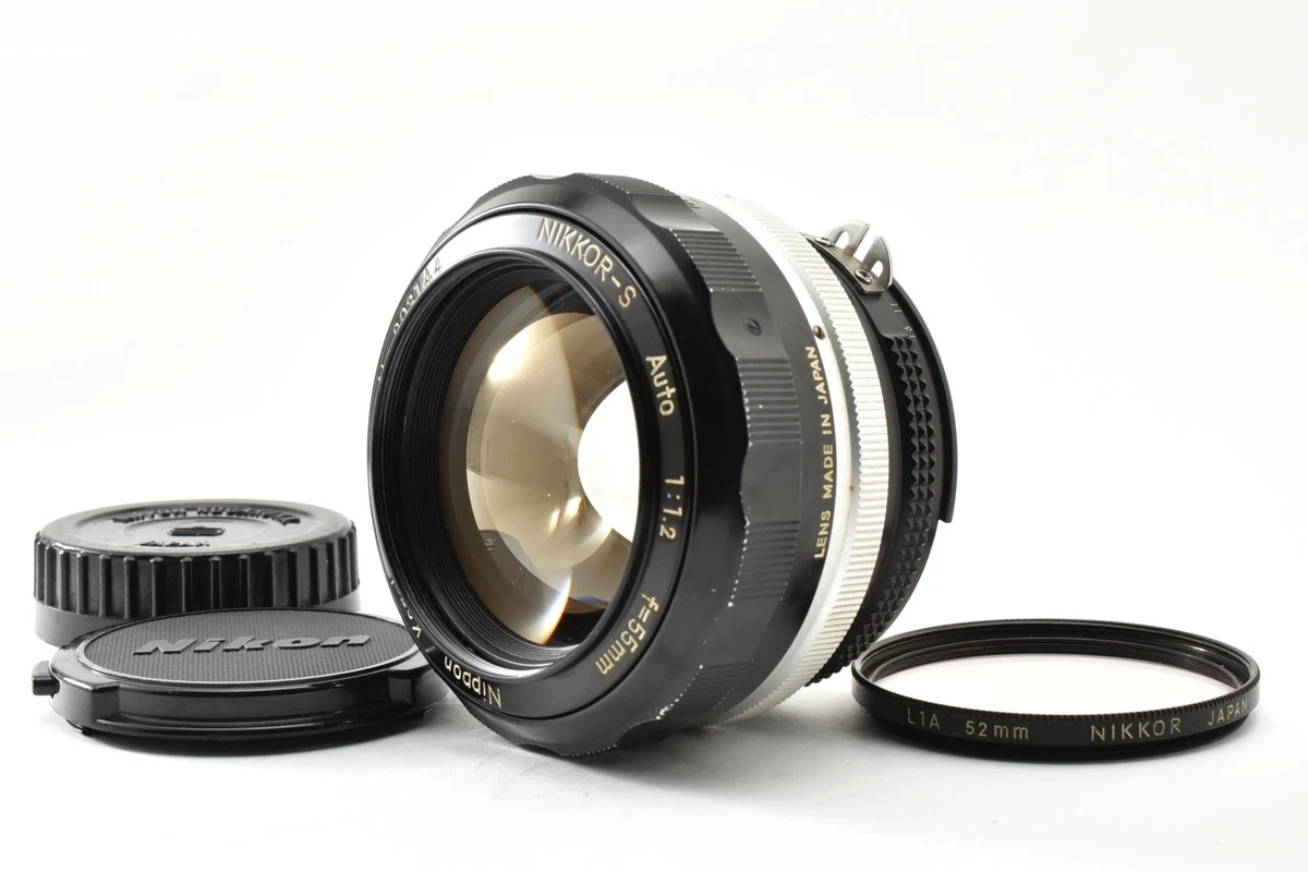 Nikon NIKKOR f/1.2 Camera Lenses 55mm Focal for sale | eBay
