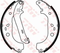 Bremsbackensatz Hinterachse FüR Ford Transit Connect Tourneo
