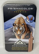 PRISMACOLOR 24 PREMIER WATER-SOLUBLE COLORED PENCILS
