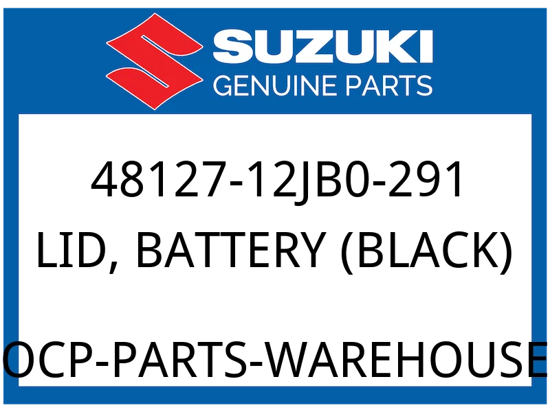 LID, BATTERY (BLACK)