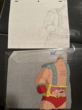 TMNT cel Krang Teenage Mutant Ninja Turtles original production cell painted art