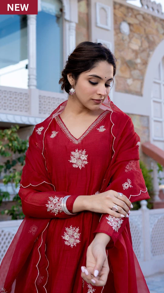 Gown Anarkali Dress Bollywood Pakistani Indian Wedding suit salwar kameez party - Image 2 of 2