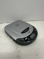 Lenox Sound CD-50 Compact Programmable CD Player Silver W/ Head Phones Untested