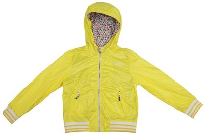 Billionaire italian couture Kinder Jungen Wind Jacke Wasserabweisend Gelb Gr. 6