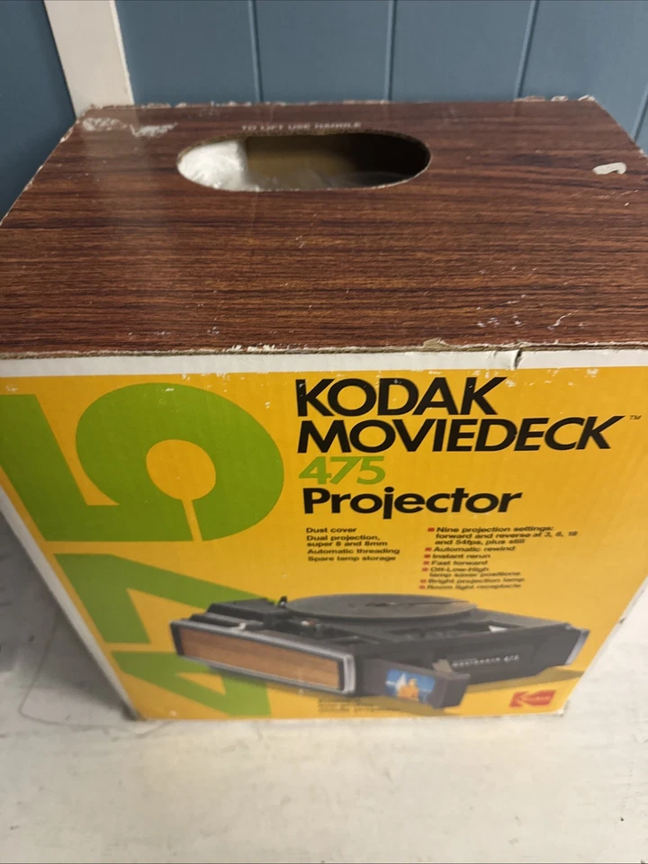 Vintage Kodak Moviedeck 475 Projector Untested Dual Projection Super 8 + 8mm - Image 2 of 4