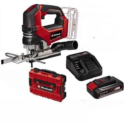 Einhell Akku Pendelhub Stichsäge TP-JS 18/135 Li BL mit Akku,Ladegerät +Koffer