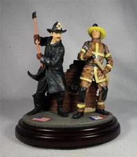 2004 Iowa Firemen's Assn Sculpture - PROTECTION THROUGH TIME-by Vanmark 263/2500