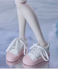 1/4 5-colour Laced Casual Shoes Flat Casual Shoes Fit BJD Doll Accessories