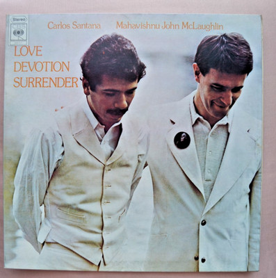Carlos Santana, Mahavishnu John McLaughlin: Liebesandacht Hingabe. LP Vinyl