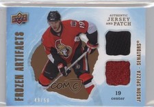 2008 Artifacts Frozen Jersey Jersey/Patch 49/50 Jason Spezza #FAD-SP Patch 2a8