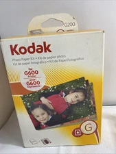 Open Box Kodak G200 Color Cartridge Photo Paper Kit G Series Printer 175 Sheets