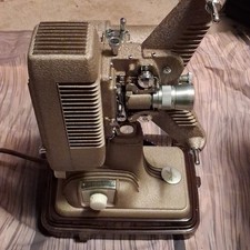 Working Revere P-90 16mm Portable Desktop Movie Projector 3x Lens 700W w/ Case